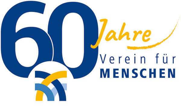 Logo: 60 Jahre Verein für Menschen