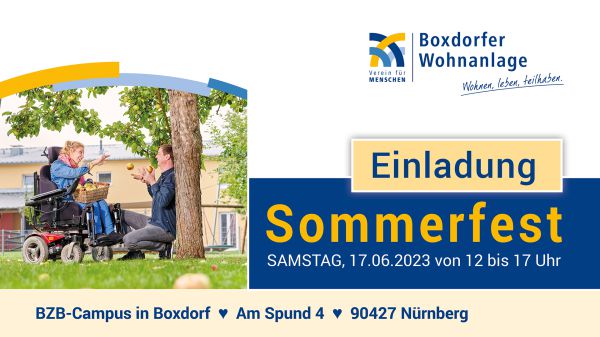 Besuchen Sie uns auf dem Sommerfest!